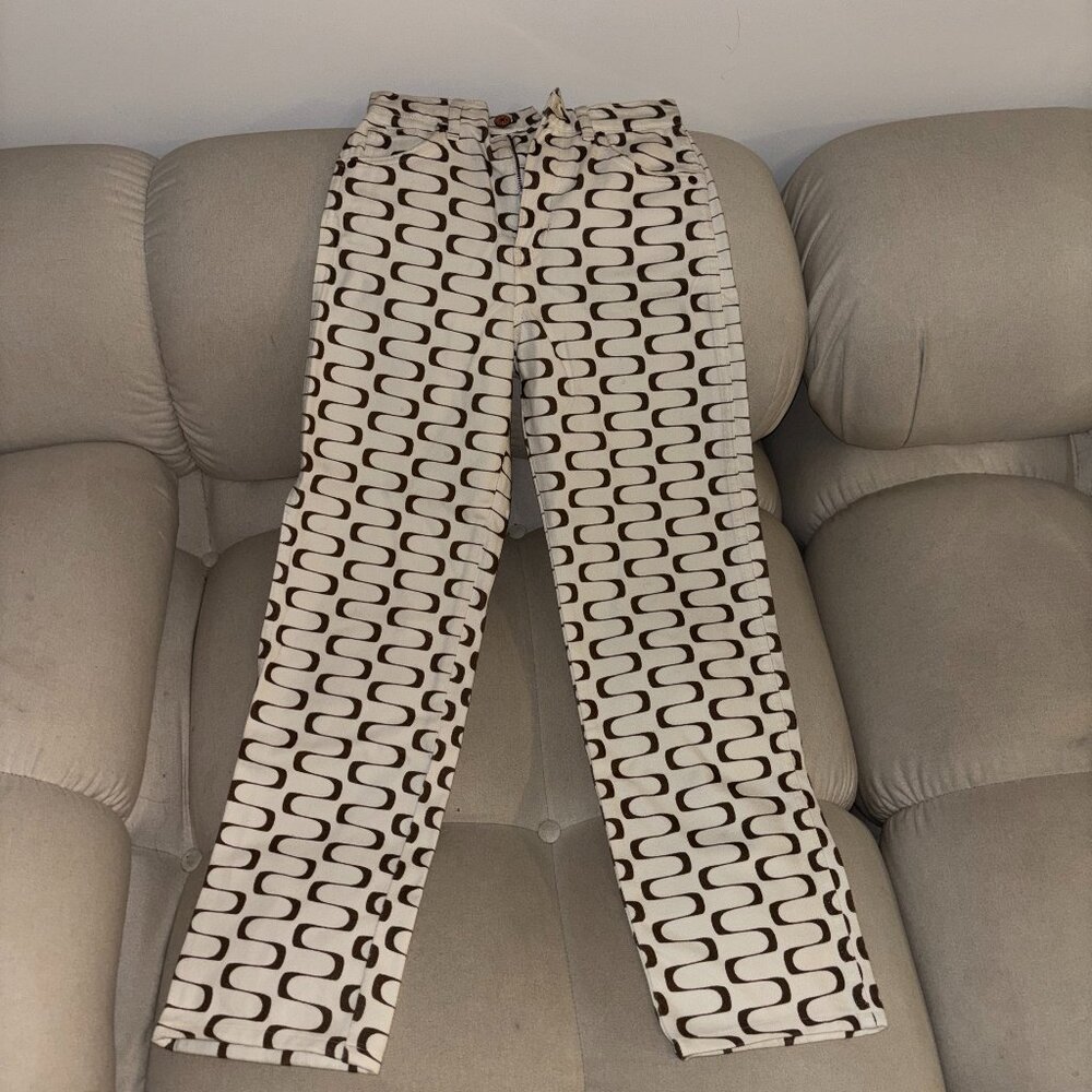 Reformation Off-White Mod Jeans Frequency